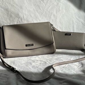 Kate spade purse and matching wallet